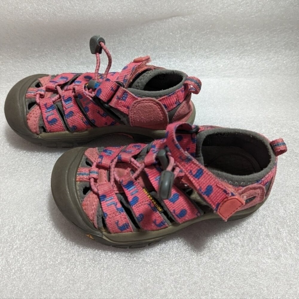 KEEN Kids pink whale water shoes sandals slip-on kids size 10 - Picture 4 of 7